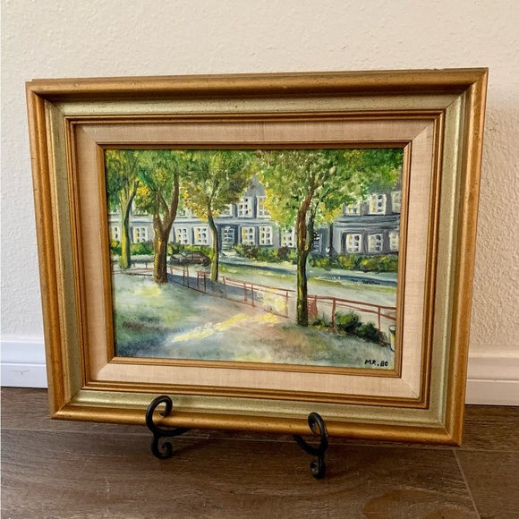 Vintage Wooden Frame picture 14/17” - Picture 1 of 13